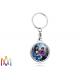 Fadeless SS304 Steel Color Picture Frame Keychains