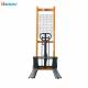 2000kg Manual Forklift Stacker , Hydraulic Portable Hand Forklift 1600mm Lifting