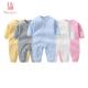 Custom Design Organic Cotton Bamboo Baby Clothes Baby Boy Romper Unisex Onesie Long Sleeve Soft Clothes Baby Bodysuit