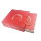 Lacquer Inside Large Mooncake Tin Box 280X280X60MMH With Gift Paper Bag