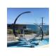 200cm / 130cm Height Outdoor 316 Stainless Steel Water Feature