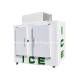 220V 50Hz Commercial Ice Merchandiser CFC free Ice Cube Storage Freezer