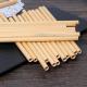 Handmade Bamboo Drinking Straw Sets Reusable with Straw Cleaning Brush