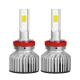 Universal Cob Led Headlight Bulbs , H8 H9 H11 Led Headlight Bulb 50000 Working Hours