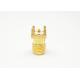 Straight 1.13Nm SMA Female Jack Connector for PCB Edge Mount