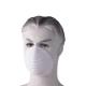 Single Ply Disposable Dust Masks Melt-Blown Fabric Face Mask with Adjustable Nosepiece