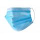 Fluid Resistant Three Layer Antiviral Disposable Breathing Mask