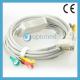 Schiller 12 lead ecg cable,Snap type,IEC,AT1,AT2,AT3...