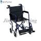 Simple Design Elderly Foldable Manual Wheelchair For Disabled Person Aluminum Alloy