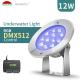 SMD3535 RGB 500ma Underwater LED Spotlights 12W VDE Polishing 316L