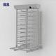 Stainless Steel Full Height Turnstile Gate Access Control Single Passage