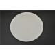 Low Shrinkage Round Aluminum Oxide Plate White Color High Thermal Stability