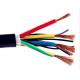 Multicore Screened Control Drag Chain Cable , Stranded Copper Wire High