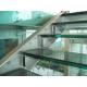 12mm+1.52pvb+12mm Undular Pattern Anti Slip Glass Flooring For Exhibition Hall