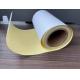 Hotmelt Yellow Glassine Paper 76mm Direct Thermal Labels