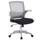 New style medium back mesh fabric chair with height-adjustable arm