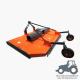 PRTS - Tractor Pasture Mower ; Three Point Cat.2 Tractor Rotary Cutter With Double Saucer Shaped Blade