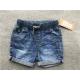 Boys Medium Wash Pull On Denim Shorts With Rib Waistband TW72702 TW72703