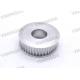 PN 100149 Tooth Belt Wheel Cutter Spare Parts Z=40 T=5 For Bullmer Machine