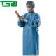 Fluid Resistant 60gsm Reforced Disposable Nonwoven Surgical Gowns