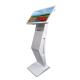 450 Nits 21.5 Floor Stand Touch Screen Kiosk With 58mm Ticket Printer