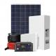 Full Set Solar System Customized 5KW 8KW Hybrid Off Grid Energy Storage Battery Solar Panel Whole System For Home