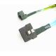 SFF 8643 HD 12G 4X Internal SAS Cable For Data Storage Card