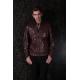Men's jackets with Custom Colors / Size PU Suit Warm Lining Mens Leather Suits