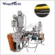 Automatic Plastic Vacuum Cleaner EVA Spiral Soft Hose Pipe Extruder Extruding Machine