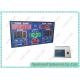Indoor Digital Gym Electronic Basketball Scoreboard 180x95cm , Wireless RF Controller