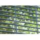 Anti Climb Welded Mesh Panel , Green Powder Coated Wire Security Fencing 