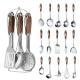 Stainless Steel Cooking Serving Set Slotted Turner Spoon for Kitchen Cooking Utensils
