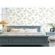Flower Pattern Country Style Wallpaper Interior Decorating For Wall , SGS CE Standard