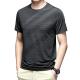 Summer Thin Casual Breathable Sports Loose Ice Silk Short Sleeve T Shirt  Men