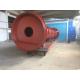 20m Bus Spray Booth Two Side Wall Extraction Gas Burner Heating Rock Wood
