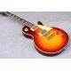 LPaul R9 Tiger Flame les Electric guitar with Chrome hardware, Maple body LP standard guitar,Free shipping