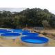 Corrugated Steel 40m 2000L Aquaculture Water Tanks