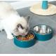 Stainless Steel Double Pet Feeder Bowls With Non Slip Bottom