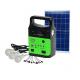 Portable 10W 6V Solar Powered Outdoor Lighting Systems Rechargeable 2.8Kg For Camping