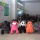 Hansel giant plush animals kids riding amusement rides manufacturers battery powered ride on animals mall car for kids