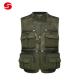                                  Army Green Multi-Pocket Fishing Hunting Work Vest             