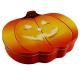Pumpkin Shaped Halloween Tin Box Multipurpose Antirust For Chocolate