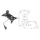 Swivel Chair Mechanism for executive chair 	furniture Chair Parts
