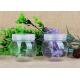 225 ML Thick Clear PET Plastic Jars Transparent Plastic Can For Dry Fruits