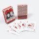 High Durability Custom Playing Cards Couple Love Poker Cards 4 Pantone Colors Printed