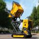 Efficient Powerful 500kg Crawler Mini Dumper With 520mm Track Center Distance