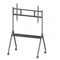Mobile stand TV Trolley Cart for IR Interactive whiteboard 55-86