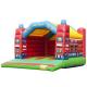 Fire Truck Inflatable Blow Up Jump House , Indoor Inflatable Bouncer 6.5 * 5.2 * 4.5m