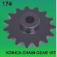 CHAIN GEAR TEETH-15 FOR KONICA minilab