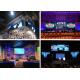 Dust Proof Indoor Led Stage Screen Rental , Clear Led Video Wall Rent For Church